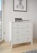 Kommode >Wenche< in Weiß, MDF/Folie - 81x84x41cm (BxHxT)