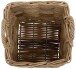 Flechtkorb >Åmund< in Grau, Rattan - 32x34,5x32cm (BxHxT)