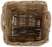 Flechtkorb >Åmund< in Grau, Rattan - 32x34,5x32cm (BxHxT)