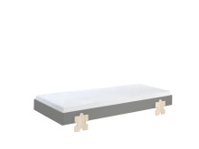 Stapelbett >Moldulo< 90x200cm, inkl. Lattenrost,...