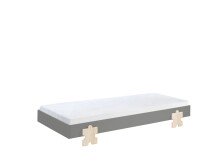 Stapelbett >Moldulo< 90x200cm, inkl. Lattenrost,...