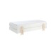Stapelbett >Moldulo< 2er Set, Lattenrost, weiss lackiert - je 203,6x27,5x93,8cm (BxHxT)