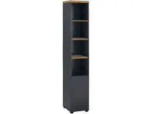 Hochschrank >Vinga< 1 Tür, 3 Böden, Grau...