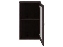 Hängeschrank >Ylva< 1 Tür, 1 Boden, in Braun, massive Kiefer - 30x58x30cm (BxHxT)