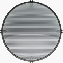 Beistelltisch >Ælva< Glas / Metall, in matt Schwarz - 44x55x44cm (BxHxT)