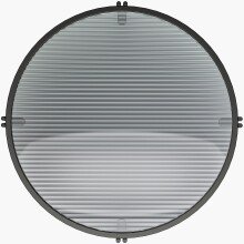 Beistelltisch >Ælva< Glas / Metall, in matt Schwarz - 44x55x44cm (BxHxT)