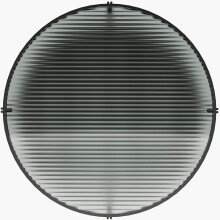 Couchtisch >Ælva< Glas / Mettal matt Schwarz - 79x44x79cm (BxHxT)