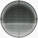 Couchtisch >Ælva< Glas / Mettal matt Schwarz - 79x44x79cm (BxHxT)