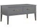 Couchtisch >Bendik< 2 Schübe, aufklappbar, Grau - 106x51x52cm (BxHxT)