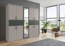Drehtürenschrank >Taiga< 4 Schübe, 9...