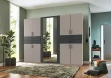 Drehtürenschrank >Taiga< 4 Schübe, 10...