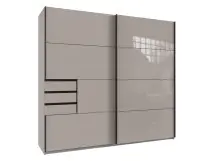 Schwebetürenschrank >Saigon< 3 Schubladen,...