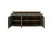 Sideboard >MONIZ< LED-Beleuchtung, Salbei grün/ Eichenfarben Dekor - 156x83x44 (BxHxT)