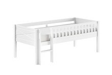 Kinderbett >Scott< mit Rollrost, 90x200cm, in...
