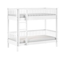 Etagenbett >Buche Massiv< Rollrost, 2x 90x200cm,...