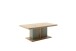 Couchtisch >MONIZ< in Salbei-Grün/ Eichenfarben Dekor - 115x45x65 (BxHxT)