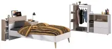Jugendzimmer-Set >Aalborg 5< (5-teilig) in...
