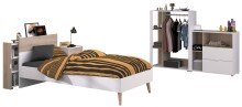 Jugendzimmer-Set >Aalborg 5< (5-teilig) in...