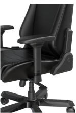 Gaming-Stuhl >DXRACER< bis 150kg, 4D Armlehnen, schwarz, EPU Bezug - 70x70cm (BxT)