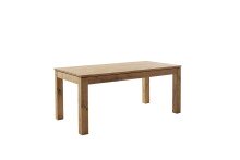Esstisch >ETNA< FSC-Massiv-Holz, Ast-/Balkeneiche Wildeiche geölt - 160x77x90 (BxHxT)