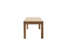 Esstisch >ETNA< FSC-Massiv-Holz, Ast/Balkeneiche Wildeiche geölt - 180x77x90 (BxHxT)