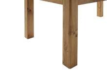 Esstisch >ETNA< FSC-Massiv-Holz, Ast/Balkeneiche Wildeiche geölt - 180x77x90 (BxHxT)