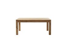 Esstisch >ETNA< FSC-Massiv-Holz, Ast/Balkeneiche Wildeiche geölt - 180x77x90 (BxHxT)