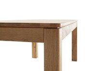 Esstisch >ETNA< FSC-Massiv-Holz, Ast/Balkeneiche Wildeiche geölt - 180x77x90 (BxHxT)