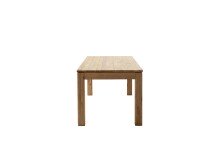 Esstisch >ETNA< FSC-Massiv-Holz, Ast-/Balkeneiche Wildeiche geölt - 200x77x100 (BxHxT)