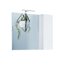 Badezimmerspiegelschrank >BASIC< LED-Beleuchtung,...