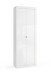 Hochschrank >BASIC< 2 Türen, weiß hochglanz, Holzwerkstoff
 - 70x195x35cm (BxHxT)