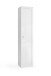 Hochschrank >BASIC< 1 Tür, 5 Böden, in weiß hochglanz, Holzwerkstoff
- 42x195x35cm (BxHxT)