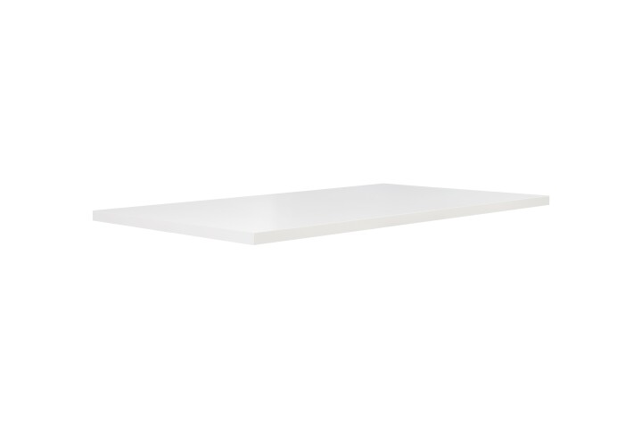 Tischplatte >TABLES< in Weiss - 160x3,8x90cm (BxHxT)