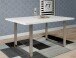 Tischplatte >TABLES< in Weiss - 160x3,8x90cm (BxHxT)
