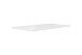 Tischplatte >TABLES< in Weiss - 160x3,8x90cm (BxHxT)