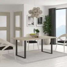 Tischplatte >TABLES< in Sonoma Eiche Dekor -...
