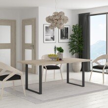 Tischplatte >TABLES< in Sonoma Eiche Dekor - 180x3,8x90cm (BxHxT)