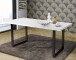 Tischplatte >TABLES< in Weiss - 180x3,8x90cm (BxHxT)