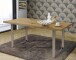 Esstisch >TABLES< Artisan Eiche Dekor, U-Metallgestell rohstahl- 180x74,7x90cm (BxHxT)