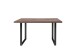 Esstisch >TABLES< in Old – Wood Vintage, U-Metallfüße schwarz - 140x74,7x90cm (BxHxT)