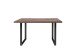 Esstisch >TABLES< in Old – Wood Vintage, U-Metallfüße schwarz - 140x74,7x90cm (BxHxT)