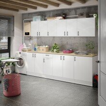 Mehrzweckschrank-Set >KIRA< in Weiß...