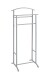 Herrendiener >55103< in grau, Stahlrohr - 48x107x36cm (BxHxT)