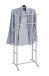 Herrendiener >55103< in grau, Stahlrohr - 48x107x36cm (BxHxT)