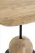 Beistelltisch >54970< in akazie, schwarz - 45x50x45 (BxHxT)