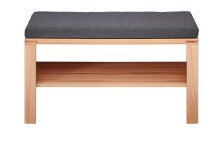 Garderoben-Set >Nature One< (4-teilig) in Kernbuche, teilmassiv - 164x193x40cm (B/H/T)