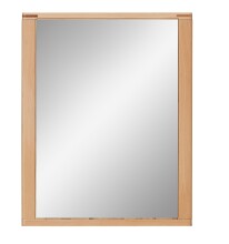 Garderoben-Set >Nature One< (2-teilig) in Kernbuche, teilmassiv - 74x193x40cm (B/H/T)