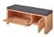 Garderoben-Set >Nature One< (2-teilig) in Kernbuche - 120x205x40 (BxHxT)