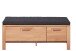 Garderoben-Set >Nature One< (2-teilig) in Kernbuche - 120x205x40 (BxHxT)