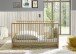 Babybett >Birta< 3 Schlupfsprossen, Artisan Eiche Dekor / Salbei - 78x90x143cm (BxHxT)